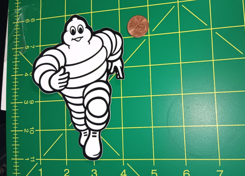 Tire guy michelin sticker - sticker, die