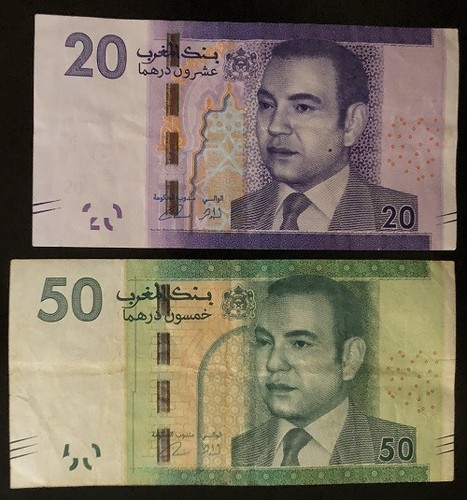 Maroc lot 50 dirhams - -,