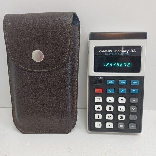 Casio memory pocket - casio, memory-8a