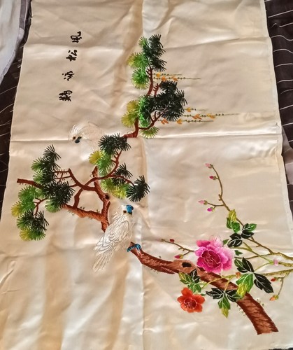 Vintage chinese mulberry silk - vintage,