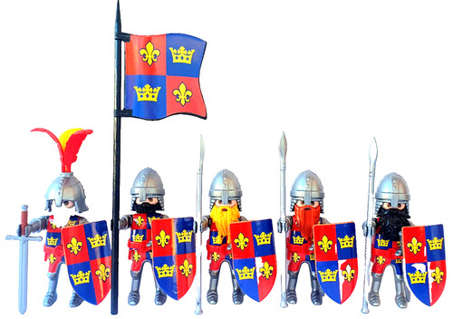Playmobil chevaliers 3674 - chevaliers,