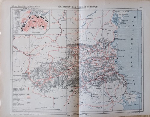 Carte geographique xixeme - geographique,