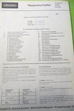 Manuel De Service Pour Grundig