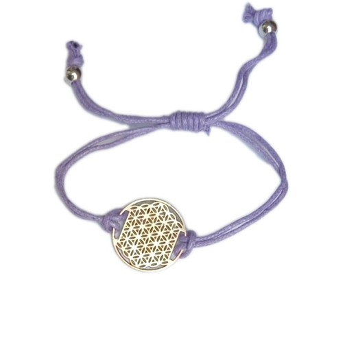 Bracelet symbole fleur - , vie