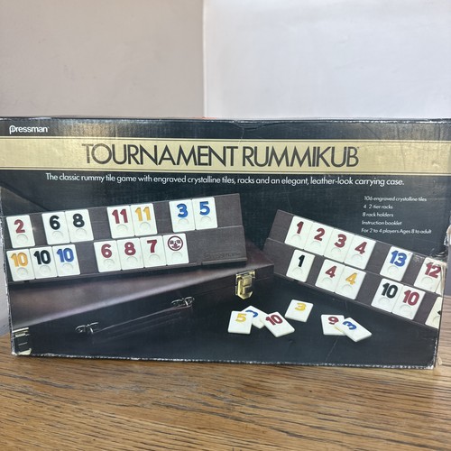 Vintage tournament rummikub - vintage,
