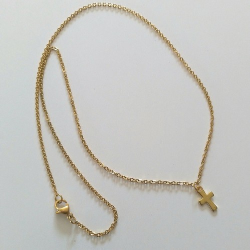 Collier chaine dore 45cm - chaine, avec