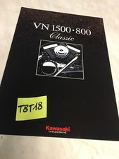 Kawasaki VN800 VN1500 Classic brochure catalogue prospectus moto publicité