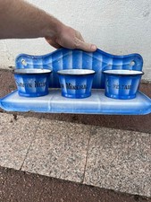 Porte savon en tole émaillée années 30