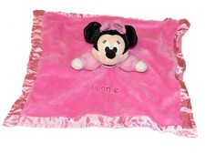 Doudou Plat Minnie Disney rose