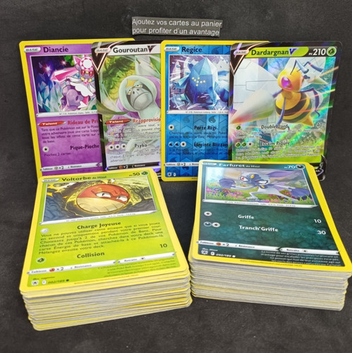 Aux choix carte pokémon eb10 - aux,