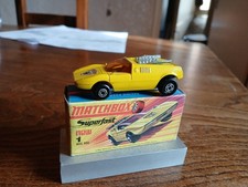 vintage Matchbox Superfast mod rod + boite d origine ref 1