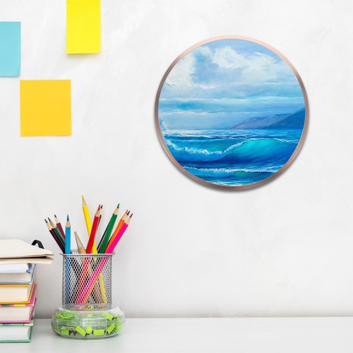 Cadre photo circulaire - , :