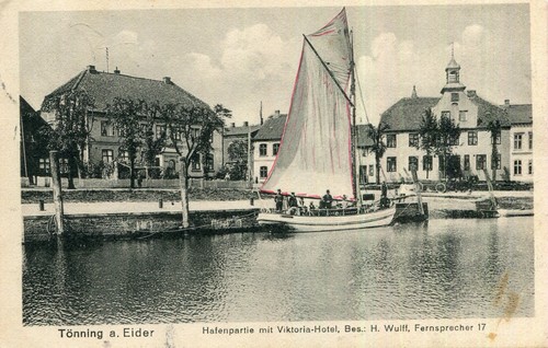 Carte allemagne tönning - carte,