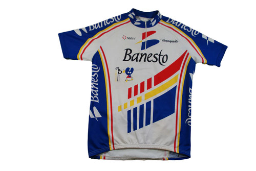 Maillot vélo rétro - , banesto