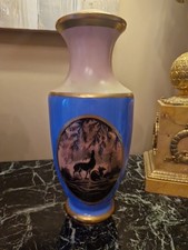 Grande Lampe En Porcelaine De