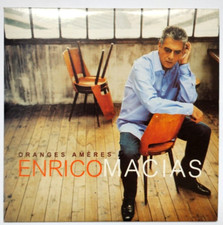 ENRICO MACIAS : ORANGE AMERES (titres KENT, MOUSTAKI, ART MENGO ♦ CD ALBUM PROMO