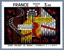 Timbre 1980 tapisserie - -,
