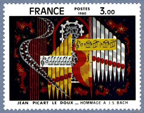 Timbre 1980 tapisserie - 1980,