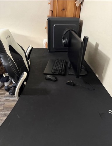 Arozzi black gaming - black, desk