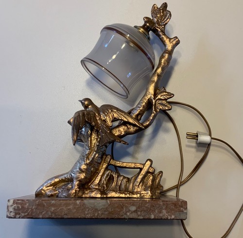 Superbe lampe chevet art - lampe,