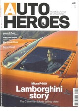 AUTO HEROES N°21 LAMBORGHINI STORY / BLACKTRACK BT-04 / MATRA 670 / BATMOBILE