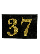 PLAQUE NUMÉRO DE MAISON 37 EN
