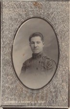 CPA GUERRE CARTE PHOTO AU