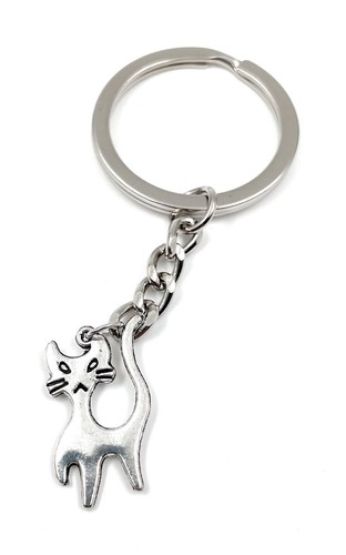 Porte clés chat fièrement - porte-clés,