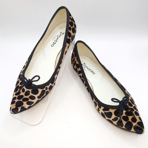 Repetto leopard pointed toe - repetto,