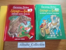 LOT 2 INTEGRALE VOYAGE TEMPS GERONIMO STILTON 6 Histoires  roman jeunesse livre