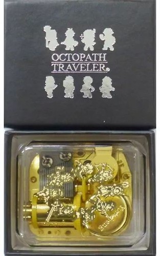 Boîte musique octopath - boîte, à