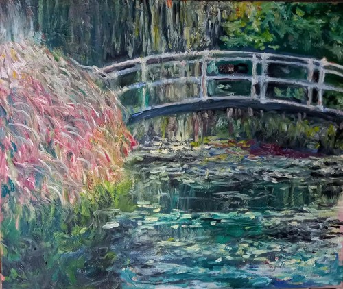 Huile sur toile - , "harmonie