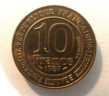 Pièce de 10 Francs 1987 MILLINEAIRE CAPETIEN