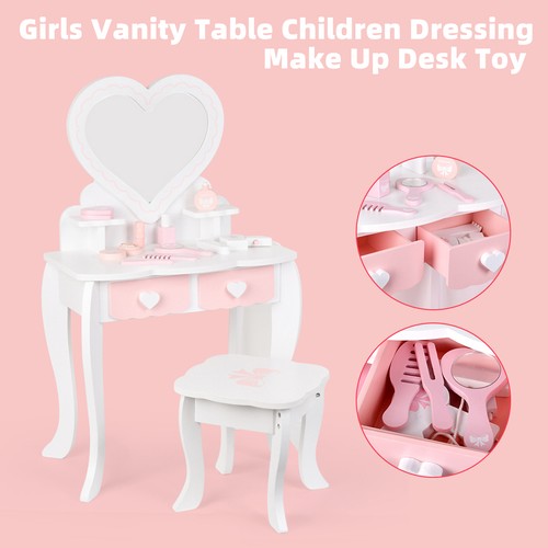 Coiffeuse pour enfants miroir - pour,