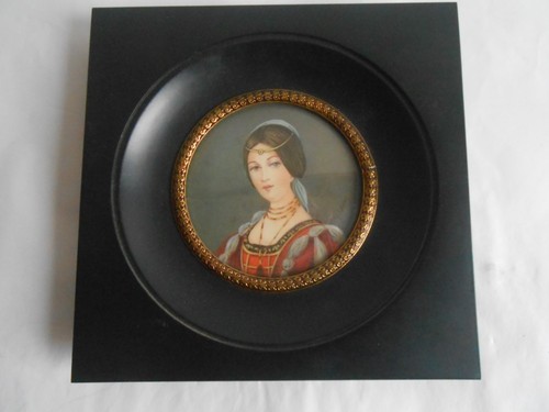 Ancienne peinture miniature