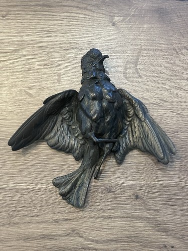 Ancien bronze animalier - ancien, oiseau