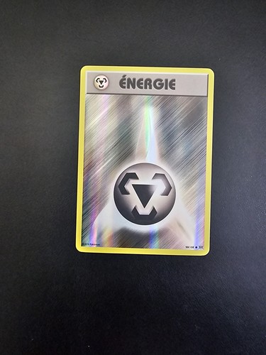 Carté pokémon energie métal - carté,