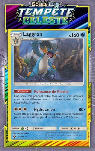 Laggron sl07 tempête celeste - laggron,