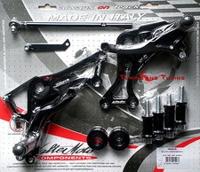 COMMANDES RECULEES VALTERMOTO TYPE 1  POUR DUCATI MONSTER 696 2008 2009 (PED25)