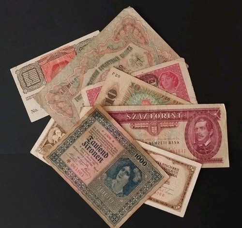 Lot billets étrangers - lot, 8