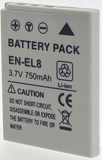 Batterie pour NIKON EN-EL8