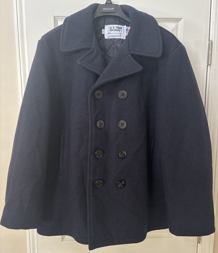 Schott nyc naval pea coat - nyc,