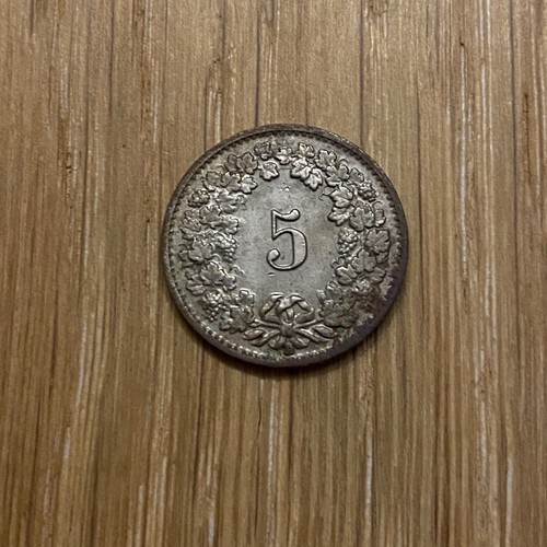 Pièce ancienne 5 cinq - ancienne,