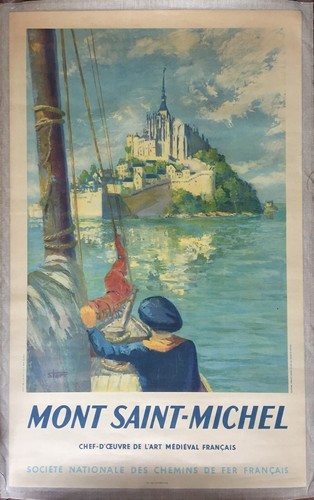 Affiche tourisme mont - affiche,