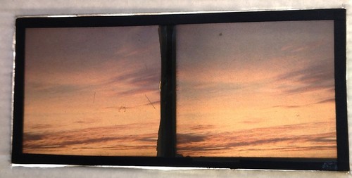 Autochrome coucher soleil - coucher, de