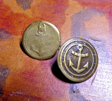 2 BOUTONS MILITAIRE DE