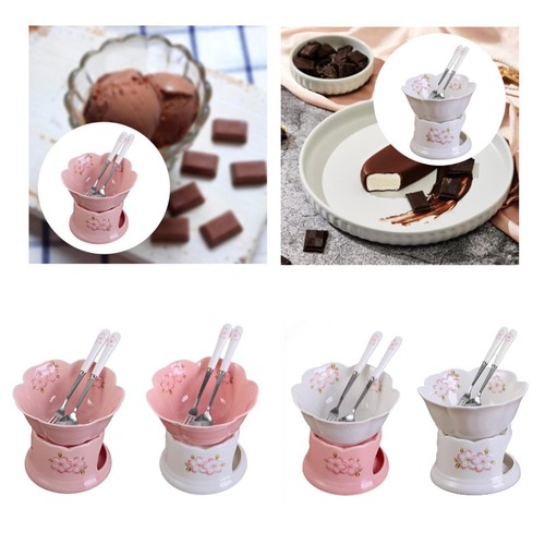 Caquelon fondue chocolat - caquelon,
