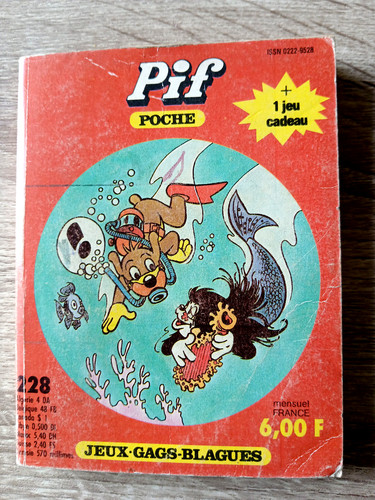 Ancienne pif poche 228 - bd,