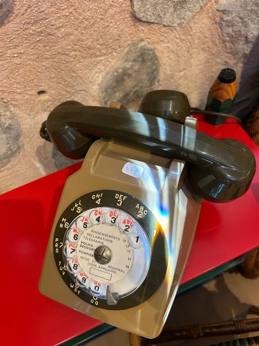 Téléphone bakelite vintage - téléphone,