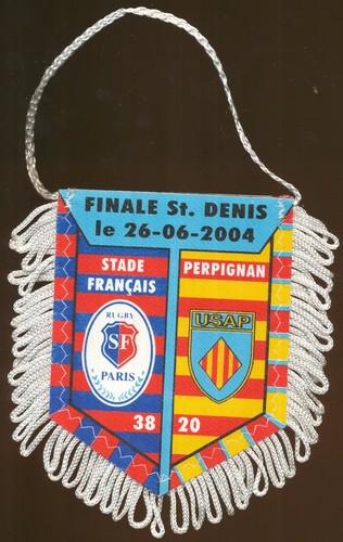 Fanion stade francais - fanion, 10*09
